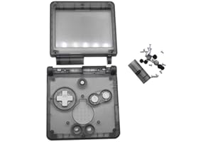 Xingsiyue Sostituzione Trasparente Chiaro Pieno Alloggiamento Guscio Caso Riparare Le Parti per Nintendo Gameboy Advance SP GBA SP Console