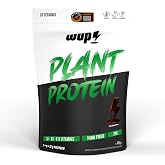 WUP Plant Protein, B1-B6-B12, &Ccedil;inko, Y&uuml;ksek Lif, Kakao, &Ccedil;ikolata, Bitkisel Protein, 600 gr 20 Servis
