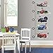 RoomMates "Disney's Cars 2" Height Chart Wall Sticker