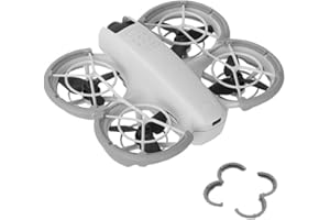 GEBRAZY Protezioni per Eliche, Leggeri Plastica Prop Paraurti Paraurti, TPE Resistente All'Elevata Resistenza All'Impatto Elica Guard Anti-Collisione Antigraffio per Drone DJI NEO