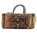 Produktbild A.P. Donovan - Herren-Reisetasche aus Büffel-Leder - viel Platz (Kurzurlaub) - Hand-Gepäck-Tasche, Weekender Leder - Sporttasche - groß - 65cm
