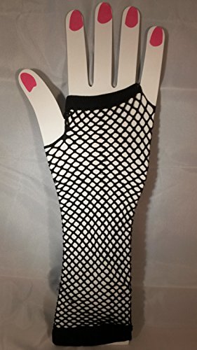 Preisvergleich Produktbild Netzhandschuhe schwarz Unigröße vom Sachsen Versand