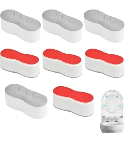 Kit Paraurti Sedile WC - 20 Pezzi In Silicone Con Adesivo Forte - Foto 6