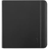 Kobo Libra Color SleepCover Kılıf | Siyah Notebook | Sleep/Wake Teknolojisi | Entegre 2 Y&ouml;nl&uuml; Stand | Vegan Deri | 17 cm (7 i