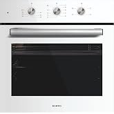 Kumtel B66 - SF2 (MT) Turbo Fanlı Ankastre Fırın, Beyaz