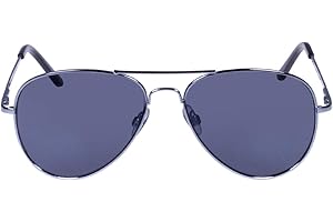 Foster Grant Dude Sunglasses, Silver, one Size, SFGL29083