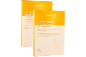 WACHSWERK Bienenwachs Brustauflage | Doppelpack | 2 Packungen | Babys, Kinder & Erwachsene | | inkl. eBook "Hausmittel bei Erkältung & Co."