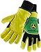 Produktbild John Deere jd95040 Getreide Hirschleder Treiber Arbeit Handschuhe mit Thinsulate-Futter, 1 Paar, XL, gelb/schwarz, 1