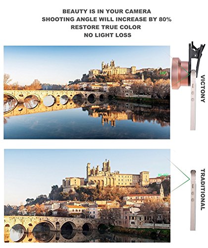 LONGXI Senza Distorsioni Fotocamera Del Cellulare 0.45X Grandangolare + 12.5x Obiettivo Macro