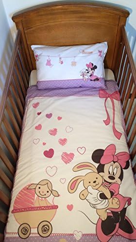 Disney Minnie What a Doll purple bedding set (Pillowcase &amp; duvet cover)