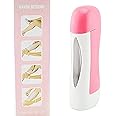 kira Portable Electric Wax Warmer Depilatory Roll On Wax Heater Hot Cartbridge Hair Removal Tool, Salon Spa Beauty Care For Women, 1 Count