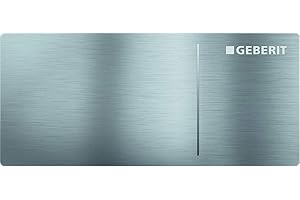 Geberit Sigma 70 242813FW1 Actuator Plate Replacement Part Brushed Stainless Steel for 2 Flushes