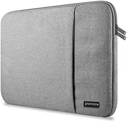 Laptop Sleeve,Waterproof 13 13.3 Inch Laptop Sleeve Case Bag Lightweight Protective Skin Cover Laptop Pouch for 13" MacBook Pro / 13.3" HP Pavilion x360 / 13.3" Notebook and More (13.3, Grey)