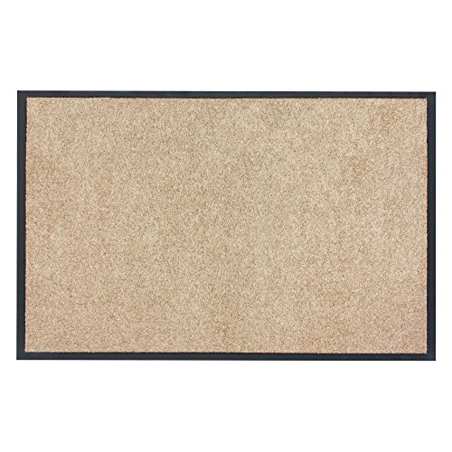 X-Tra Clean Schmutzfangmatte Fußmatte Schmutzmatte Schmutzfang beige, Größe:ca. 90 x 150 cm