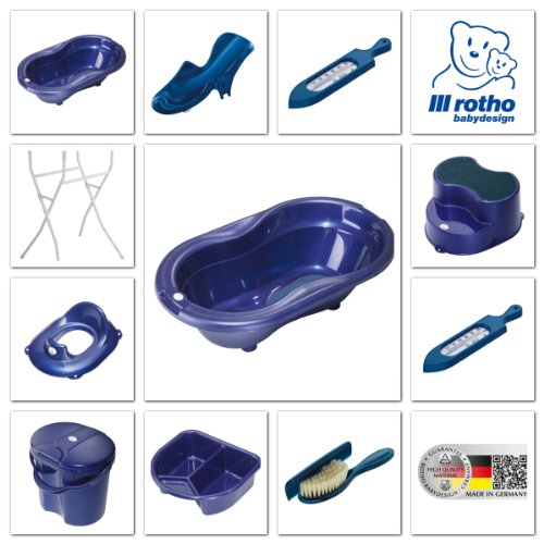 Imagen 4 de Rotho Babydesign 20001 0020 Top - Bañera, color azul oscuro