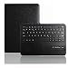 Produktbild BORIYUAN Apple Ipad Air Leder Case Schutz Tasche Cover mit Bluetooth Tastatur Keyboard (Deutsche QWERTZ) für Ipad Air 2013 Ipad 5 (Stand Schwarz)