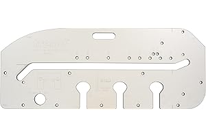 Trend Gabarit de profilage pour plans de travail, gabarit multifonctionnel pour un ajustement précis des plans de travail de cuisine, 10 largeurs différentes allant de 250 mm à 700 mm, KWJ700