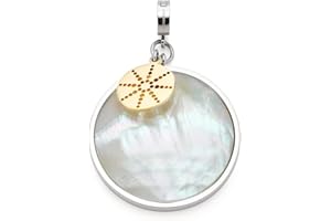 JEWELS BY LEONARDO Pendentif Alina Clip & Mix 019684, 4,9 cm, Acier inoxydable, Pas de gemme