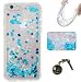 Produktbild für Apple iphone6 plus (5.5") Hülle, 3D Fließen Flüssig Schwimmend Treibsand Stern Bling Luxus Shiny Glanz Sparkle Kristall Crystal Bunte der Liebe Design zurück Tasche Schutzhülle für Apple iphone6 plus (5.5") Liquid Case +Staubstecker