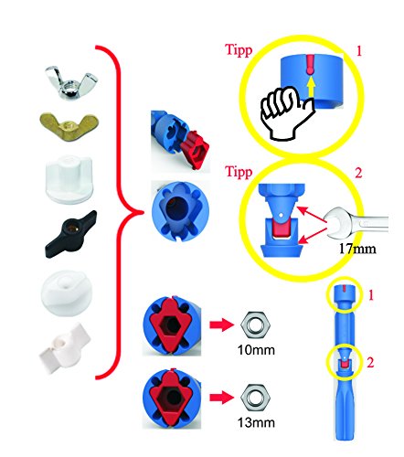Der „Neue“ Rela WC-Sitz Montageschlüssel mit mehr Anwendungsmöglichkeiten - 5