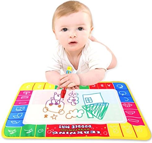 Water Drawing Painting Writing Mat Board Magic Pen Doodle Toy Gift 29X19cm