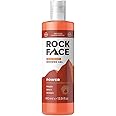 Rock Face Shower Gel - Power All In One Body Wash for Men, 410ml, Spicy Oriental Scent, Suitable for Hair and Body, Long Lasting Fragrance