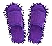 Produktbild Mikrofaser Putzhausschuhe Multifunktions Putz-Hausschuhe Staub Mop Hausschuhe Bodenreinigung Slippers Shoe für Badezimmer Büro Küche