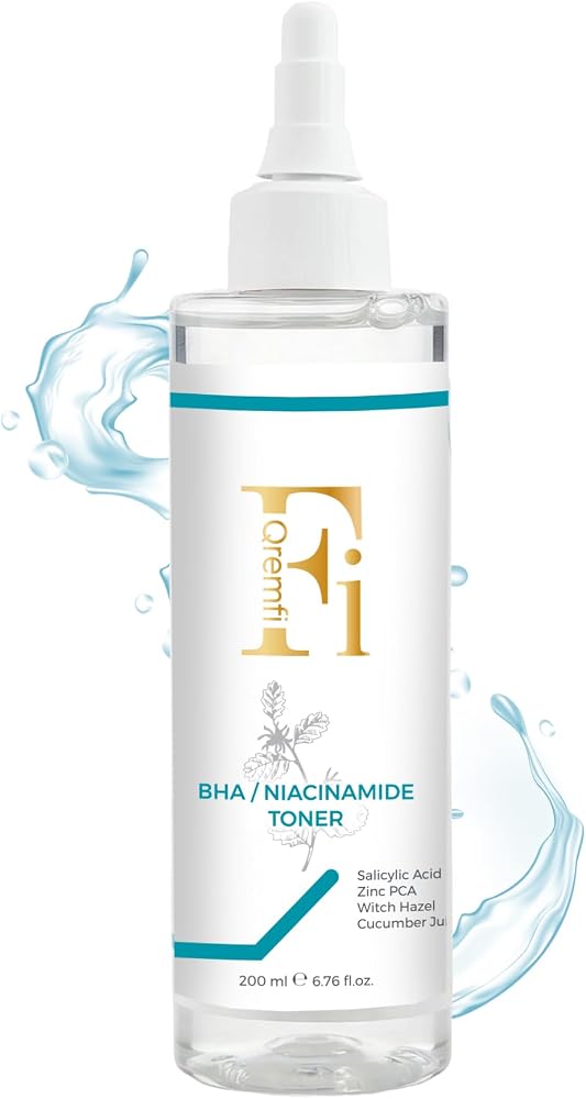 Qremfi Akne Karşıtı Gözenek Sıkılaştırıcı Bha Salisilik Ve Niacinamide Tonik 200 Ml