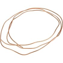 Weiches Kupferrohr 4mm Außendurchmesser – 2 Meter Lang, Für Kältetechnik, Pneumatik, Lufttechnik & DIY-Projekte