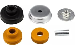 AUTOCHECKNOW Rear Axle Top Strut Mounting Upper Shock Mount Kit Rear Suspension Strut Support Mount Kit Wishbone Arm Bushing for BMW E81 E82 E87 E88 E90 E91 E92 E93 33506767010 33506771737 33506771738 33526764418