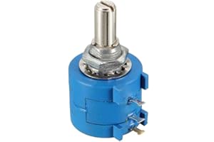 EZQNIRK 1Pcs ±5% 2W 3590S 10-Turns Linear Rotary Wire Wound Potentiometer Pot,10K Ohm