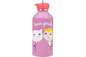 Draeger Paris - Borraccia in acciaio inox per bambini - Sœur géniale