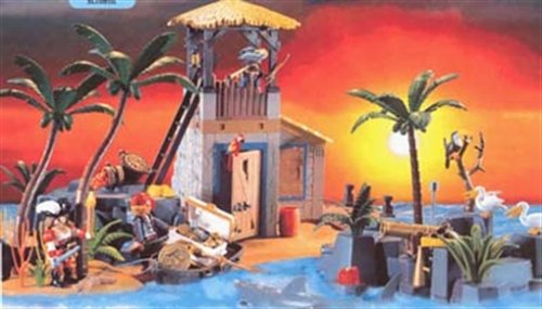Preisvergleich Produktbild PLAYMOBIL 3938 - Piratenlagune