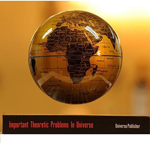 Magnetic Levitation 360 Degree Rotating Floating World Map LED Light Home Decoration Festival Birthday Gift Children Education - 6inch , B