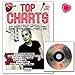 Produktbild Top Charts 86 - Die aktuellsten Hits der erfolgreichsten Stars und das Beste aus den Charts! Songbook mit CD und herzförmiger Notenklammer