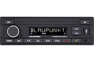 Blaupunkt Nurnberg 200 Dab BT 1 DIN Autoradio, Dab+, RDS-mottagare, Bluetooth, Handsfree, USB/AUX-ingång