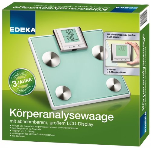 EDEKA Körperanalysewaage EDEKA Körperanalysewaage