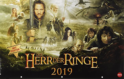 Der Herr der Ringe Broschur XL - Kalender 2019