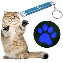 Juguete Interactivo,niceEshop(TM) Juguete de LED Proyector Persiguiendo Juguete para Gatos(Azul)