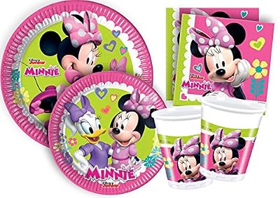Ciao 'Ciao y4383 Kit Party Table Minnie "Happy Helpers pour 24 personnes, multicolore