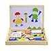 Tonsee® Wood Magnetic Puzzle Child Educational Toys Children Educational Wooden Toys
