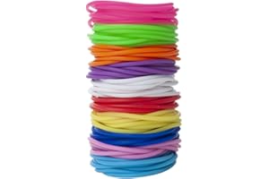 GOGO 100 pcs Jelly Bracelets 20,3 cm Coque en silicone Bracelets assortis en caoutchouc Bracelets Idéal pour la Jeunesse