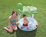  ★ Tamaño: 102 × 107CM XSWZAQ Piscina para sombrilla Infantil 0-3 Regalo de cumpleaños con Fondo de Burbujas Juego de Tortuga