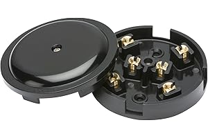 DENCON JUNCTION BOX 20A 6 TERMINAL BLACK