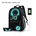 Produktbild SKL Schulrucksack Kinder Schulrucksack Unisex Daypack Luminous Schultasche Music Boy Oxford Schule Tasche