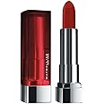 Maybelline New York Matte Lipstick, Intense Colour, Moisturised Lips, Color Sensational Creamy Matte, 677 Noho Amber, 3.9gm