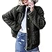 Produktbild Hanomes Damen MantelDamen Winter Warme Faux Fur Mantel Mode Einfarbig Jacke Casual Wollmantel Lose BaumwolleMantel Knopf Revers Kaschmir Pullover