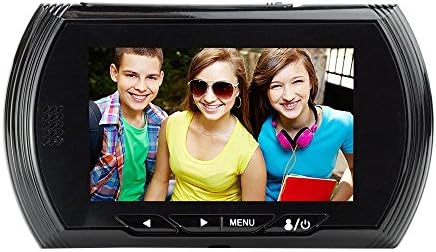 4.3" LCD Digital Video Door Eye Motion Detection IR Camera Doorbell