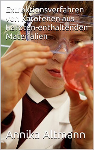 Extraktionsverfahren von Karotenen aus Karoten-enthaltenden Materialien