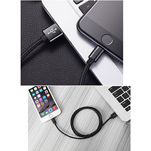 iPhone-Charger-Cable-1-Meter-Lightning-Data-Cable-Nylon-Braided-Apple-Charging-Cable-for-iPhone-77-Plus6s6s-Plus66-Plus55S5CSE-iPad-Pro-Air-iPad-Air-12-iPad-Mini-234-Black-Pack-of-31m